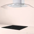 Coifa Parede Venezia Gallant Vidro Curvo Inox 90cm 220v GCO90VM1A-IX220