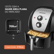Fritadeira Elétrica Mondial Sem Óleo 8L 1900W Preto/Inox 220V AFN-80-BI
