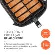 Fritadeira Elétrica Mondial Sem Óleo 8L 1900W Preto/Inox 220V AFN-80-BI