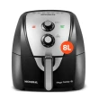 Fritadeira Elétrica Mondial Sem Óleo 8L 1900W Preto/Inox 220V AFN-80-BI